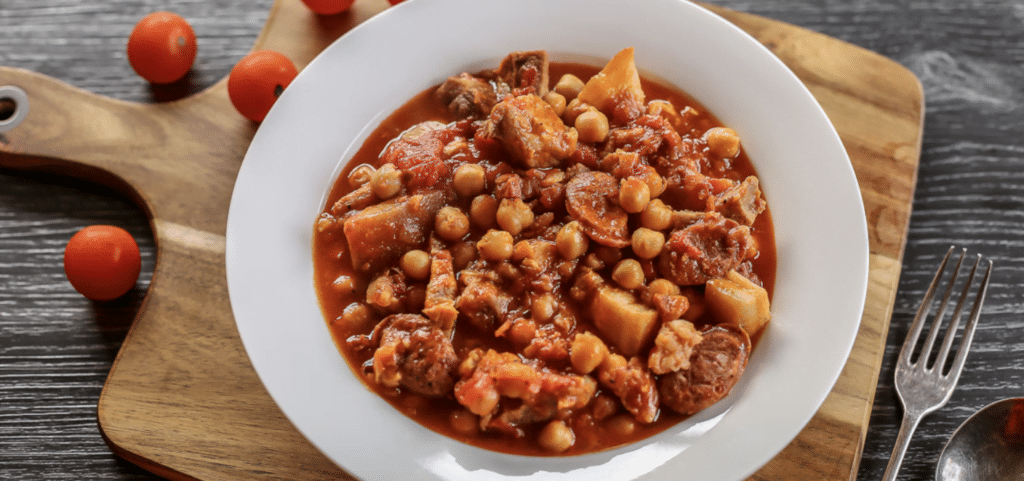 Pork and Chorizo Stew