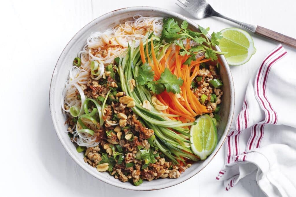 Pork and Noodle Bowls