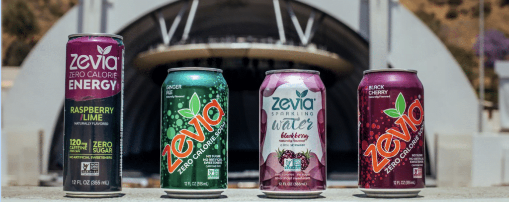 Range of Products Offered by Zevia