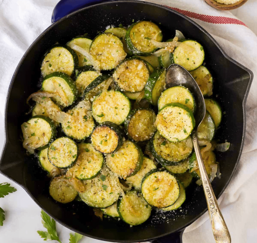 Sauteed Zucchini with Garlic