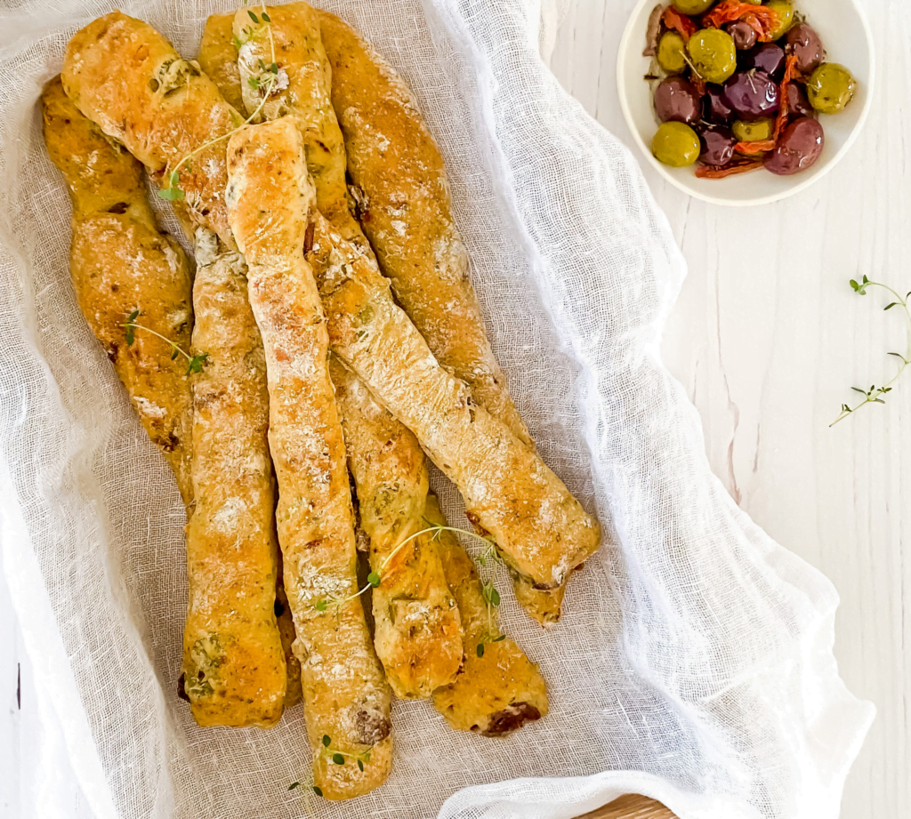 Sun-soaked Tomato Breadsticks