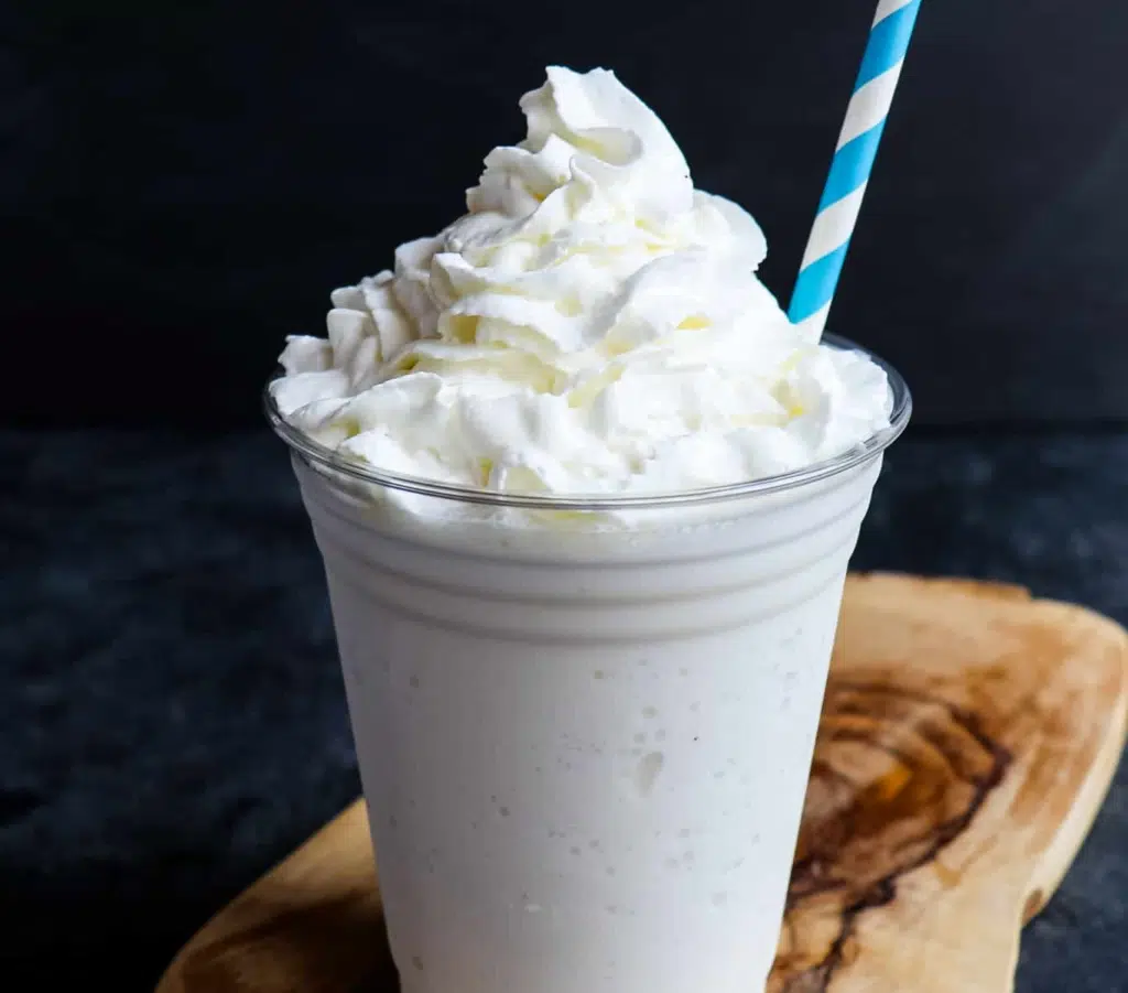 Vanilla Bean Crème Frappuccino with Nonfat Milk