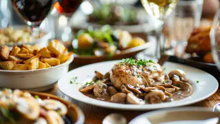 Vegetarian Options What to Serve with Chicken Marsala for Non-Meat Eaters