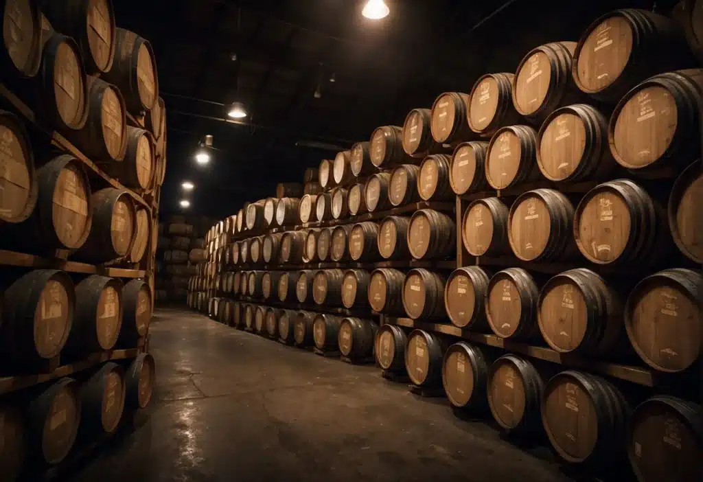 Aging Process of Bourbon