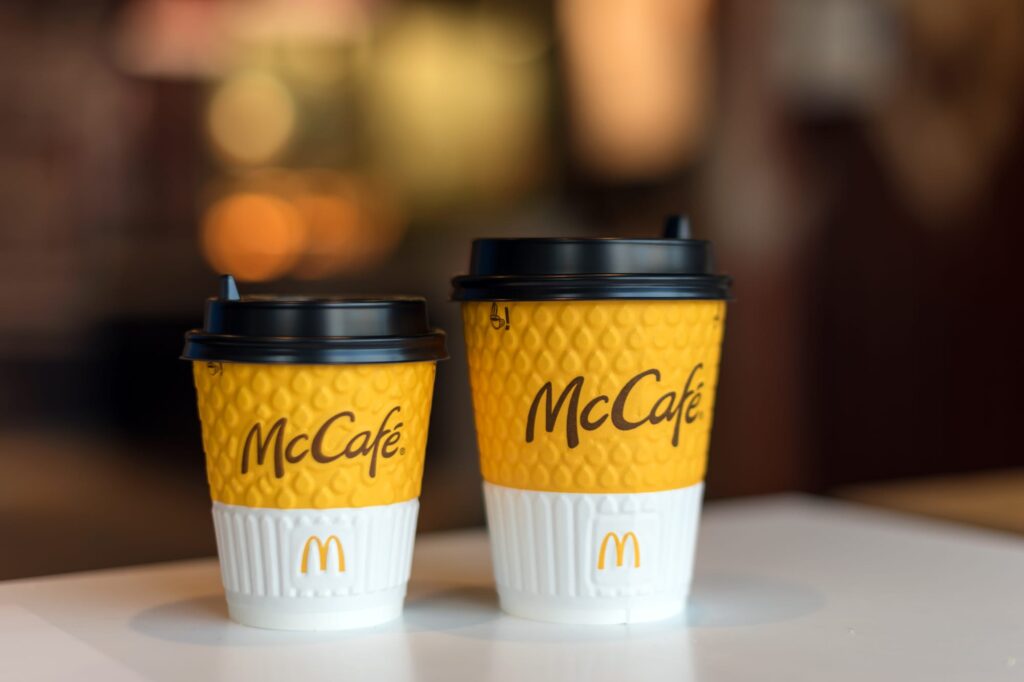 Comparing Coffee Sizes