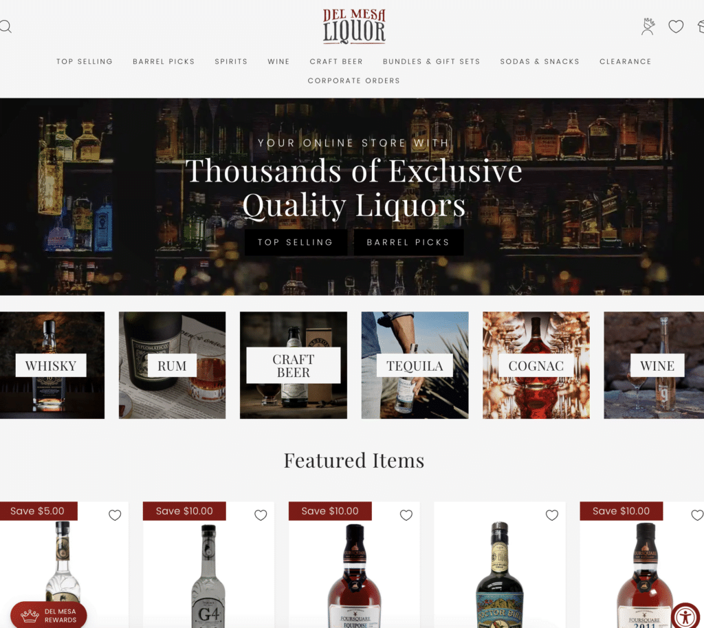 Del Mesa Liquor