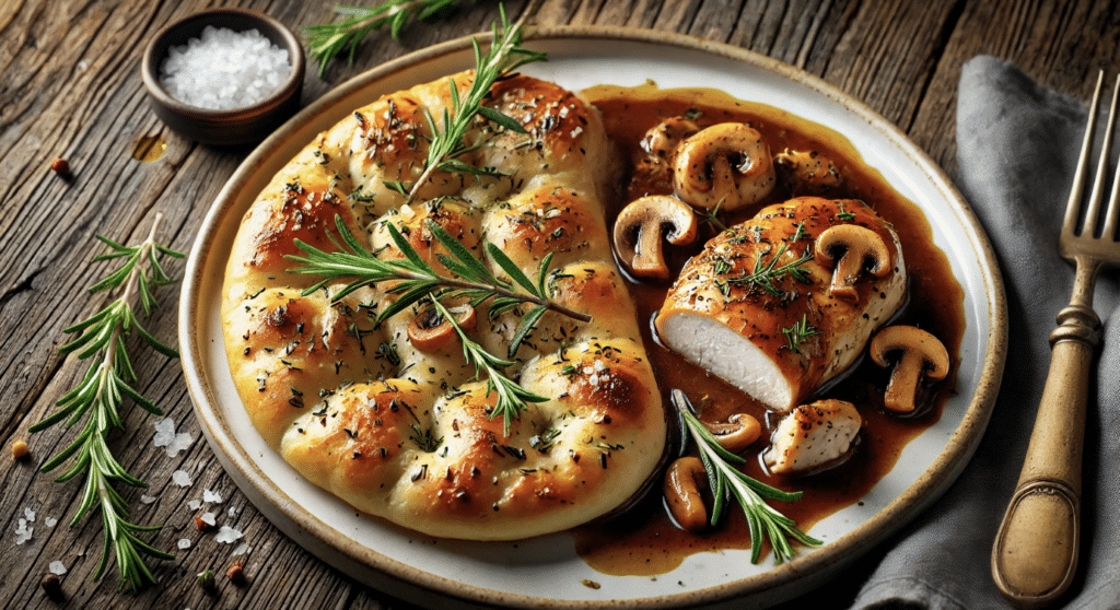 Focaccia with Herbs