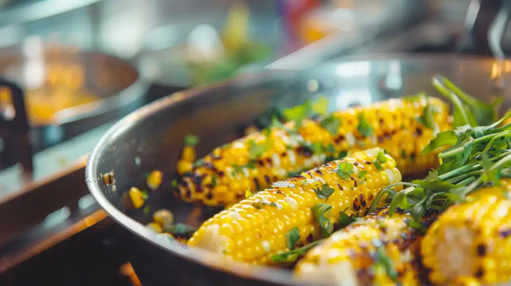 Grilled Corn Salad
