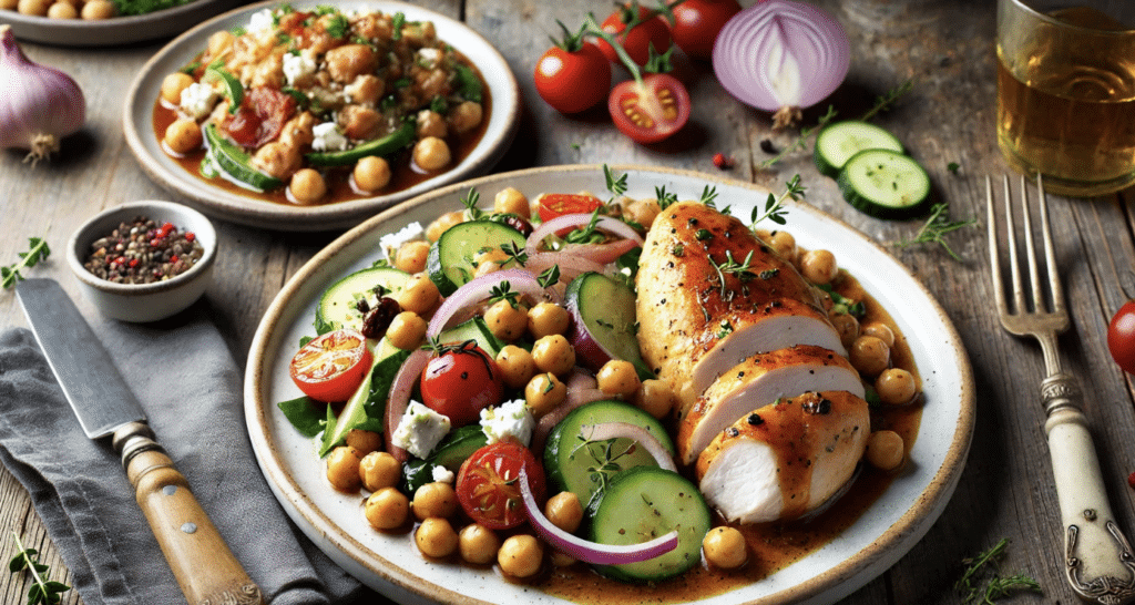 Mediterranean Chickpea Salad