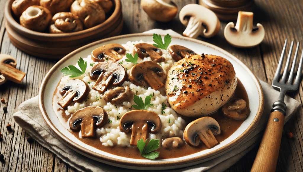 Mushroom Risotto