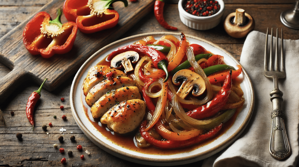 Sautéed Peppers and Onions