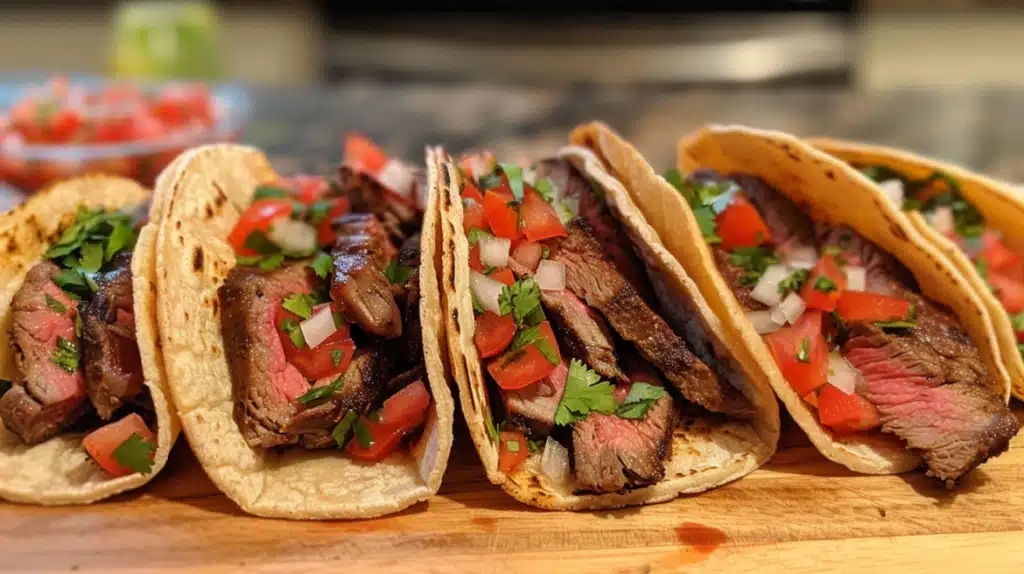 Skirt Steak Tacos