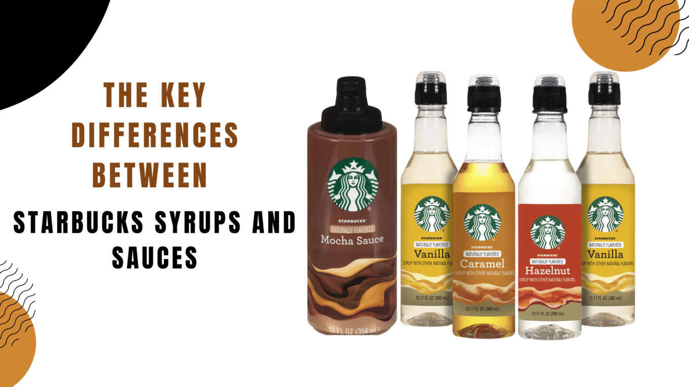 The KEY Differences Between Starbucks Syrups and Sauces