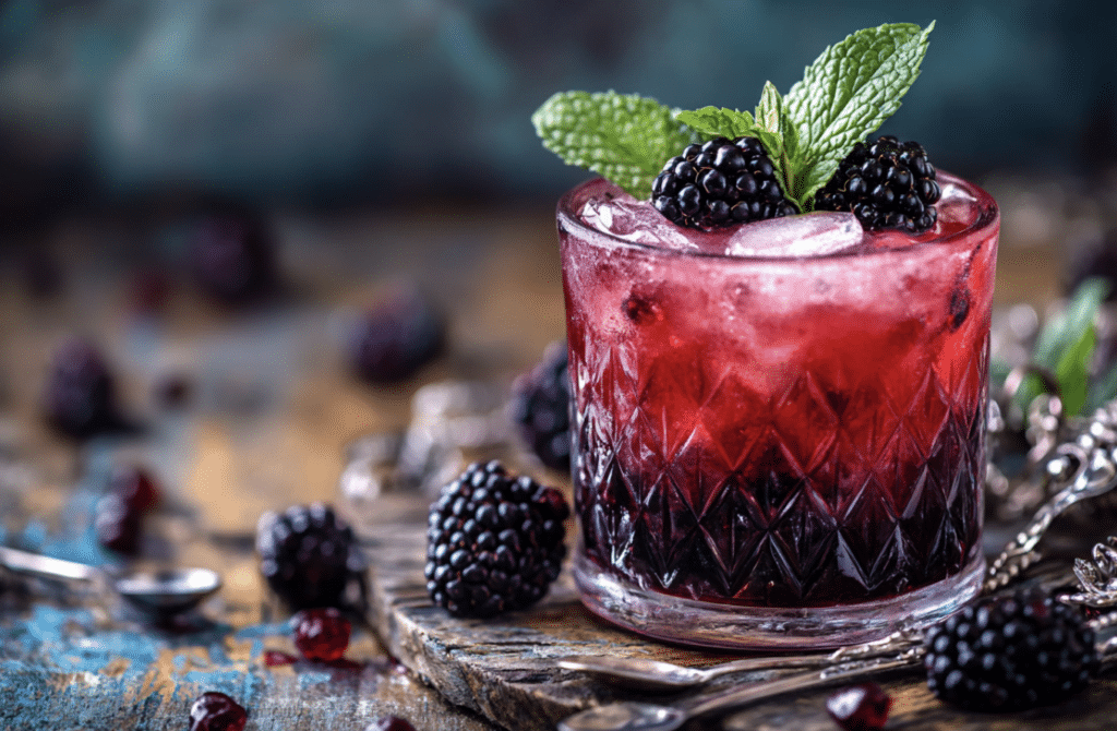 Blackberry Bourbon Smash