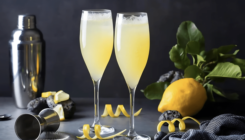 French 75 The Bubbly Beauty