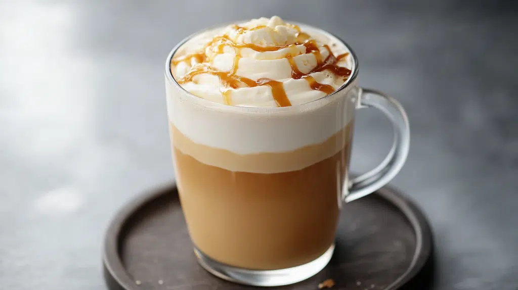 Hazelnut Caramel Latte