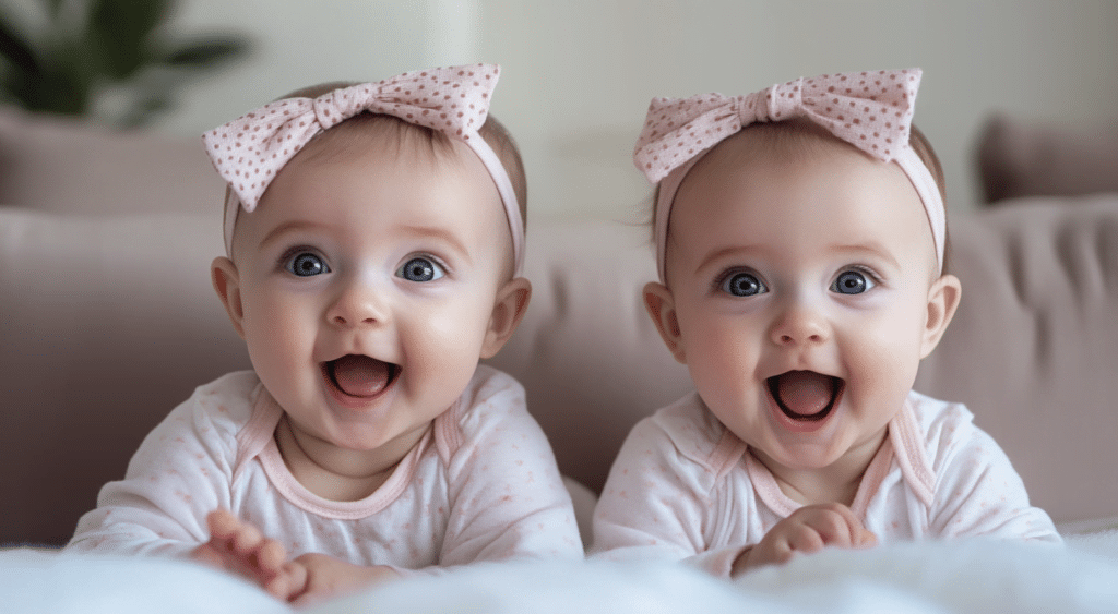 Hilarious Twin Names for Girls