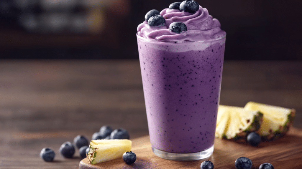 Pineapple Blueberry Smoothie