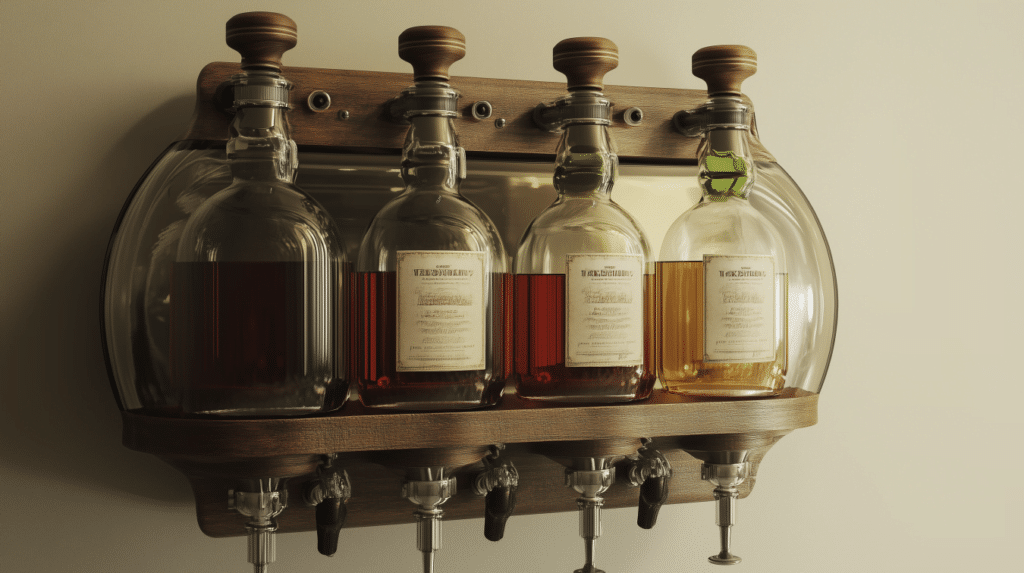 Precision Pour Bottle Rack Systems