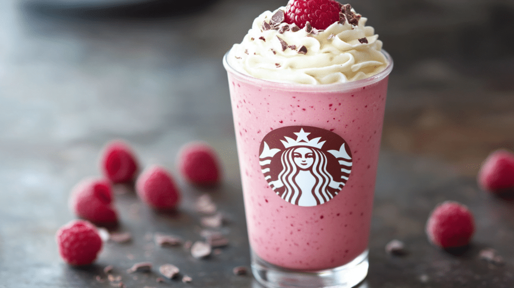 Raspberry White Chocolate Smoothie