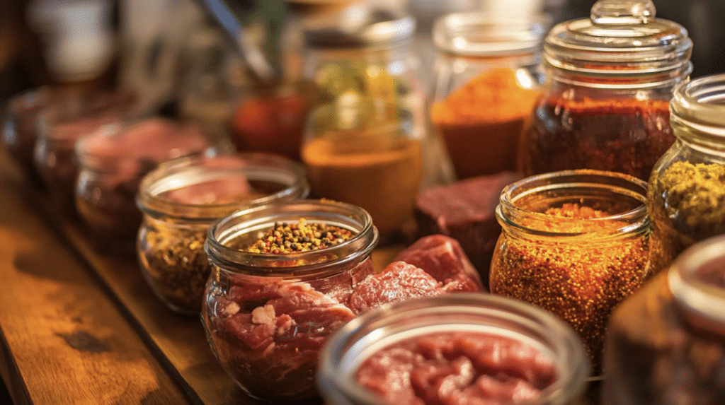 Seasoning and Marinades