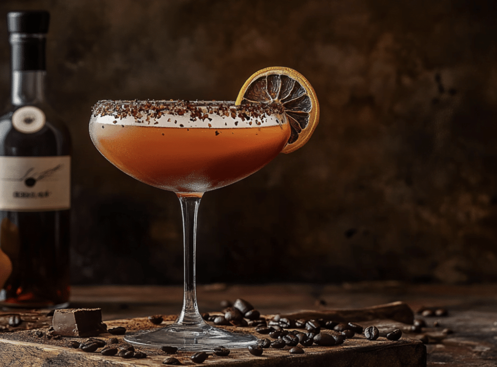 Spiced Espresso Old Fashioned