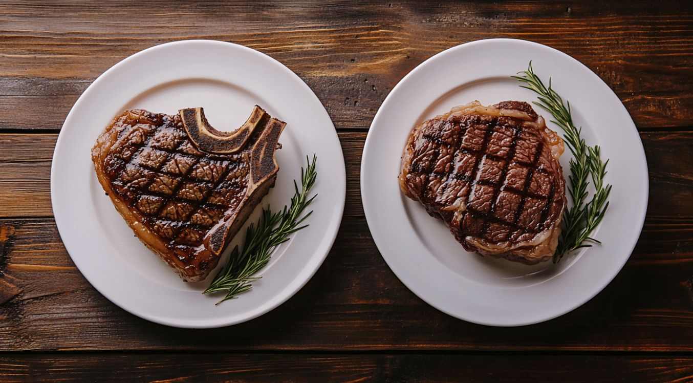 The Ultimate Taste Test: T-Bone and Ribeye Steaks