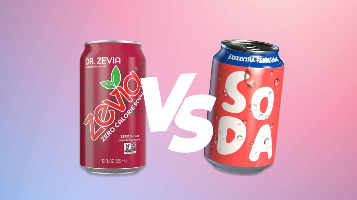 Zevia vs. Traditional Soda