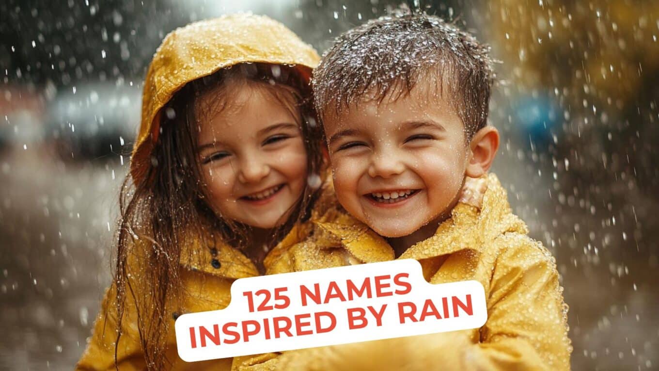 Beautiful Names Inspired by Rain