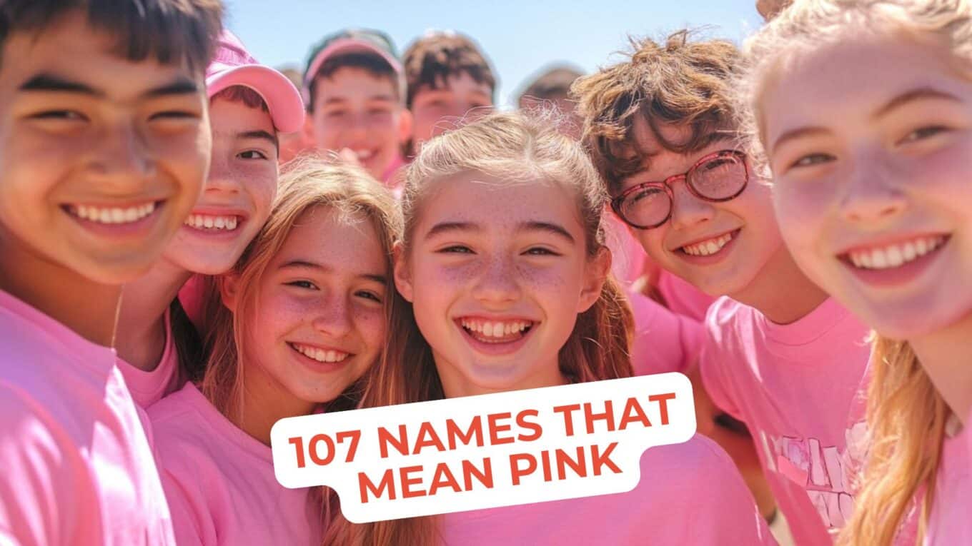Beautiful and Unique Names That Mean Pink