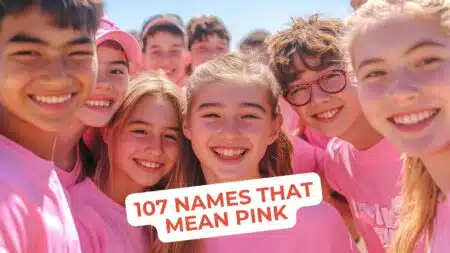 Beautiful and Unique Names That Mean Pink