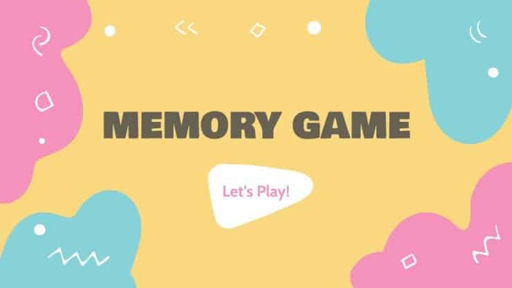 Memory Matching Game