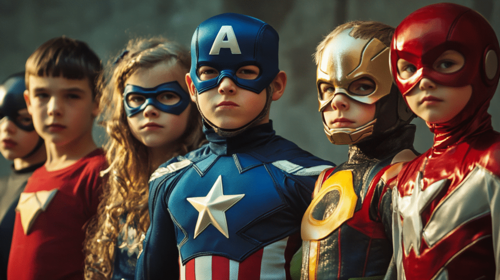 Superhero Costume Party