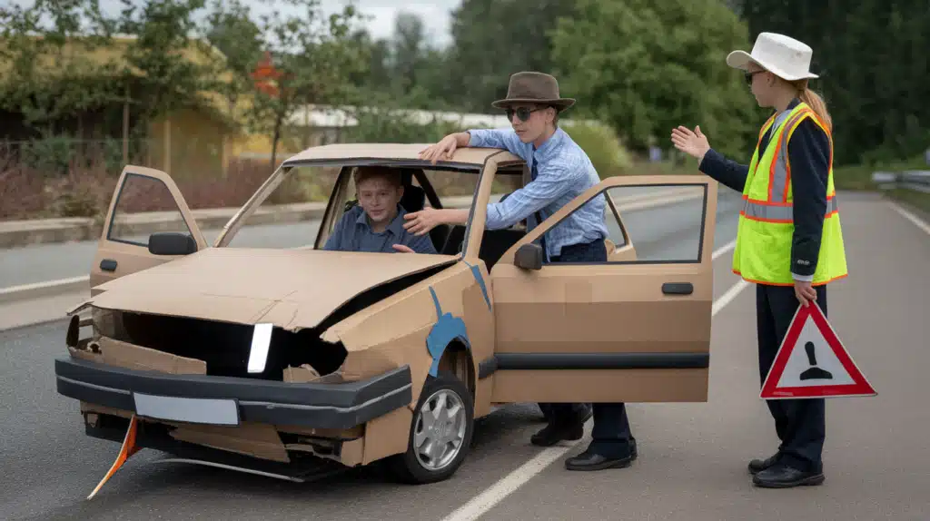 Broken Down Car