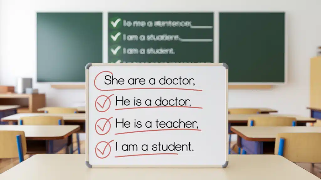 Correct the Sentence