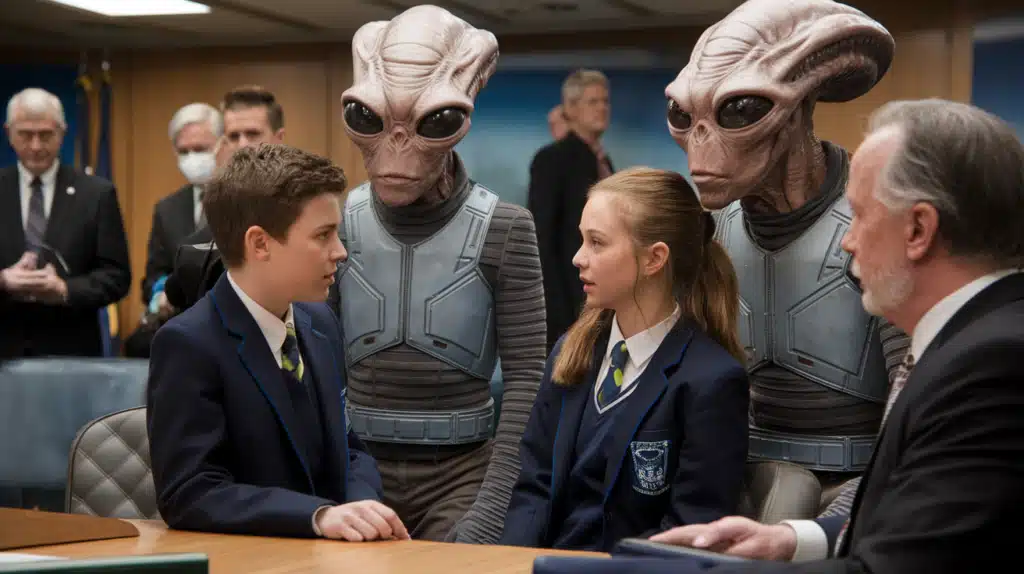 First Contact with Aliens