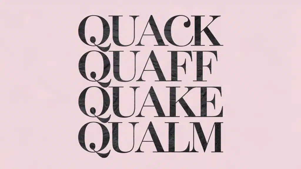Five-Letter Words Beginning With Q