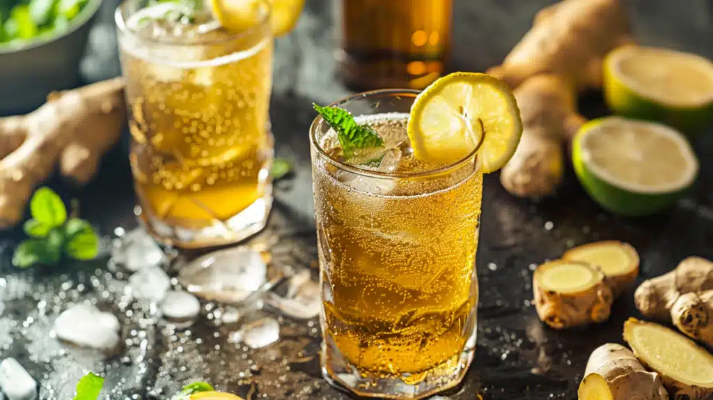 Ginger Ale and Ginger Beer