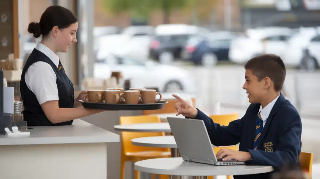 Ordering at a Café