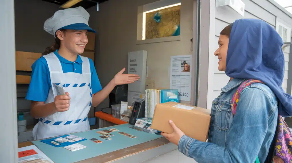 Visiting the Post Office