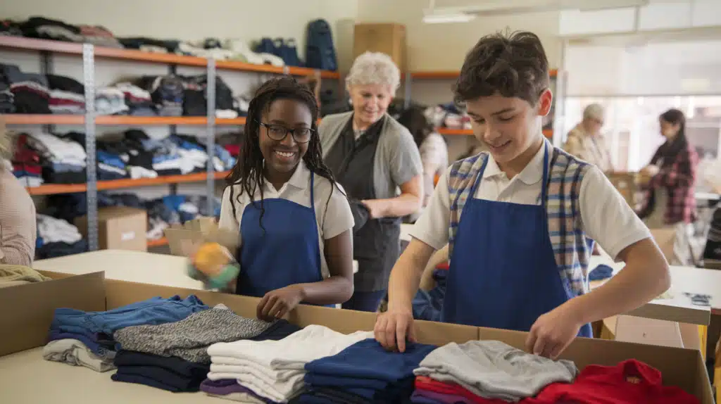 Volunteering at a Shelter