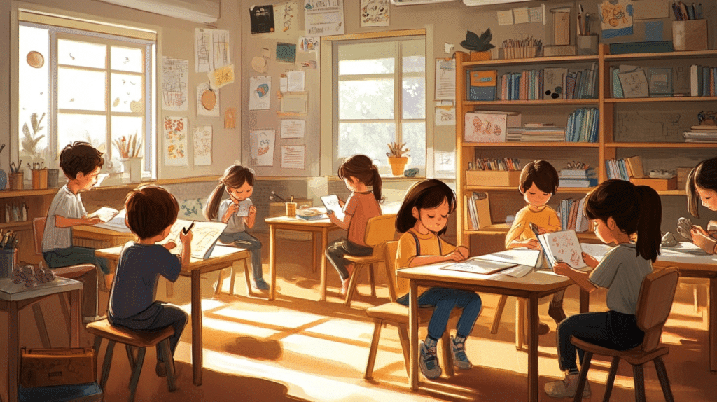 Creative and Calming Quiet Games for Classroom