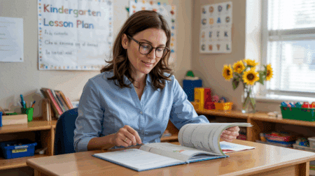 daily lesson plan for kindergarten