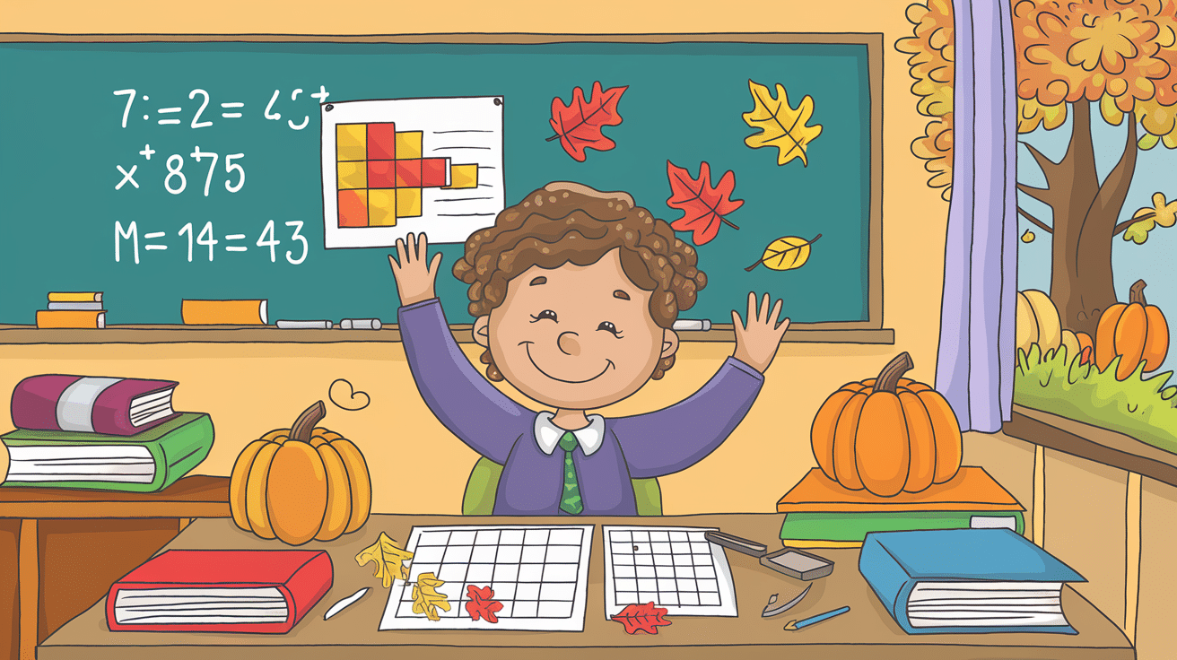 fall math activities