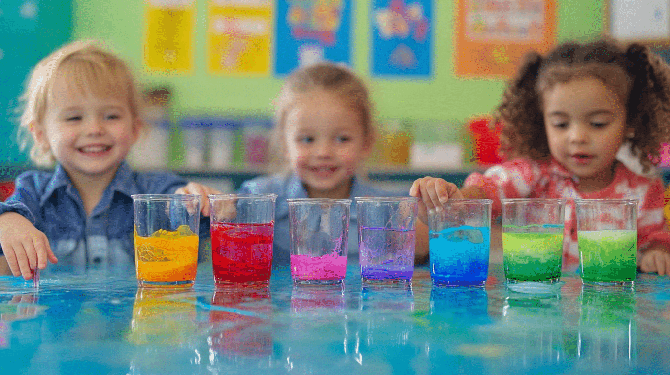preschool science experiments with water