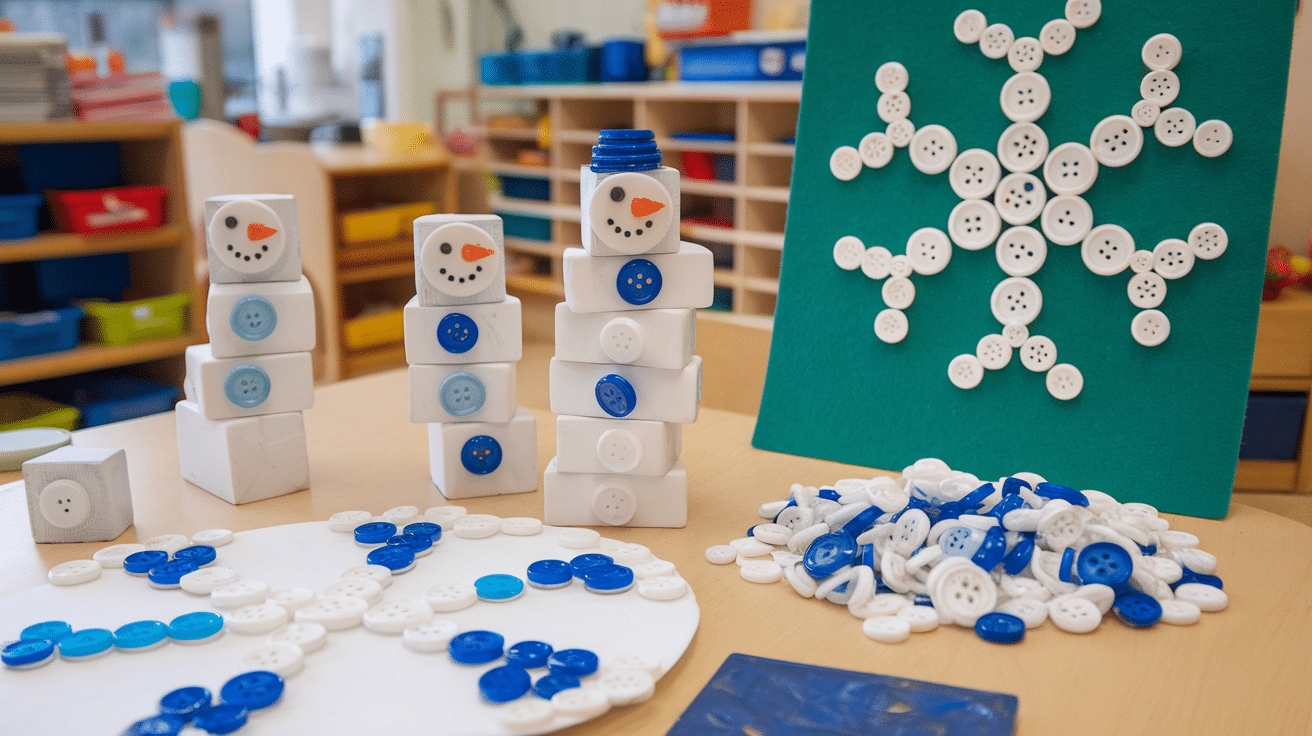 winter preschool math activities