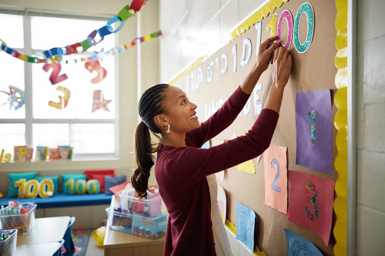 Make_It_Easy_Organizing_100_Days_of_School_Crafts