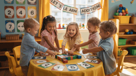 addition games for kindergarten