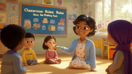 classroom rules for kindergarten