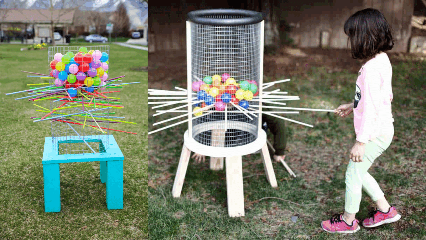giant kerplunk diy